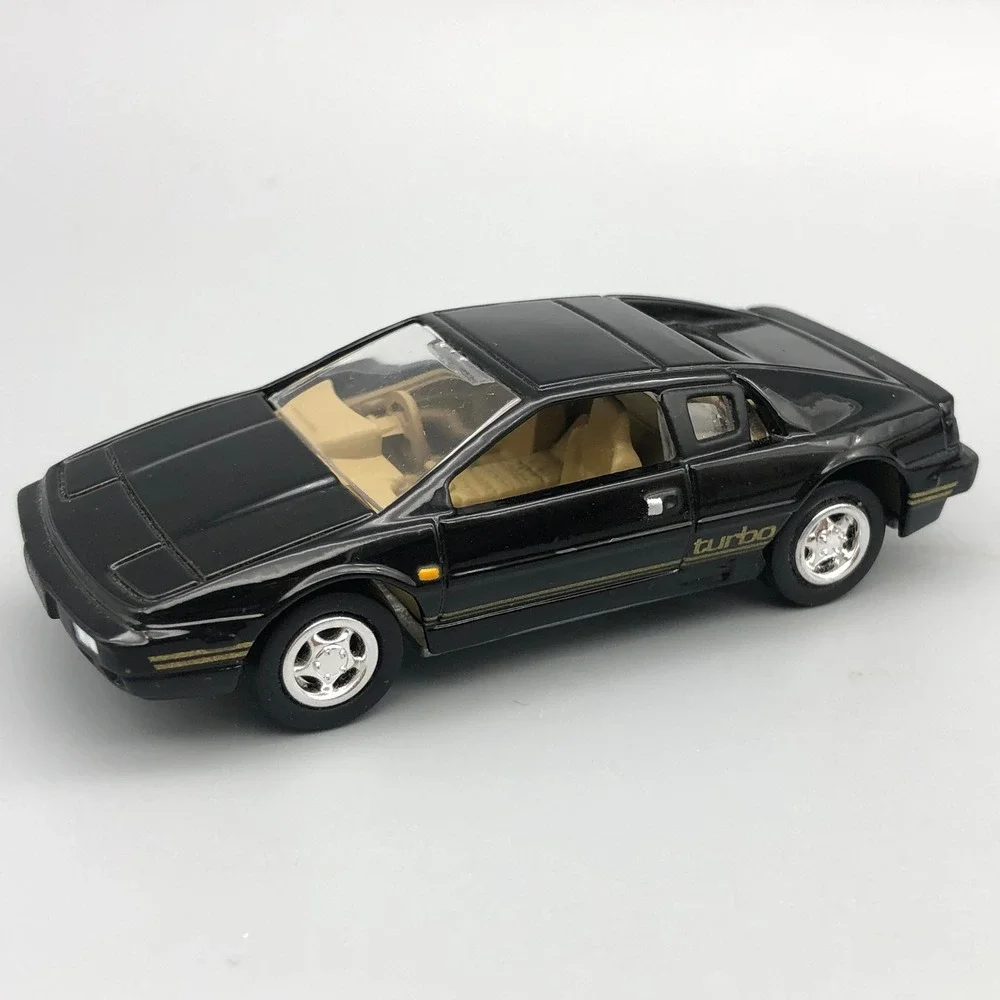 Johnny Lightning 1977 Lotus Esprit Turbo S1 Diecast Car Black Diecast 1/64 Scale